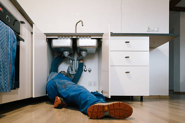 Professional Plumbing technician working in Colfax, LA